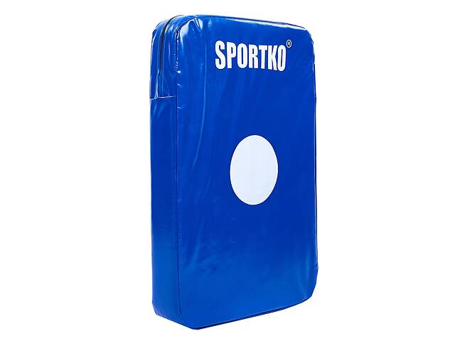 Макивара planeta-sport прямая из кожвинила SPORTKO UR M3 60x40x8,5см Синий