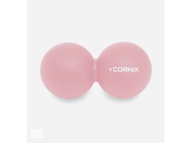 Масажний м'яч Cornix Lacrosse DuoBall 6.3 x 12.6 см XR-0116 Coral Купи уже сегодня!