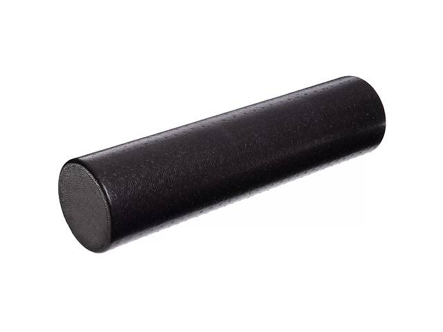 Масажний ролик роллер гладкий U-powex EPP foam roller 90*15cm Black