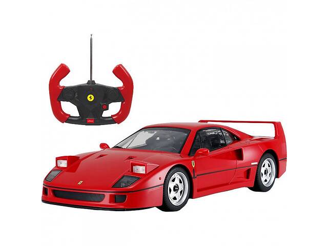 Машинка на радиоуправлении Ferrari F40 Rastar 78760 красный, 1:14