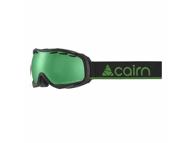 Маска Cairn Alpha SPX3 Black/Green Mirror (1012-0580851-8302GM)