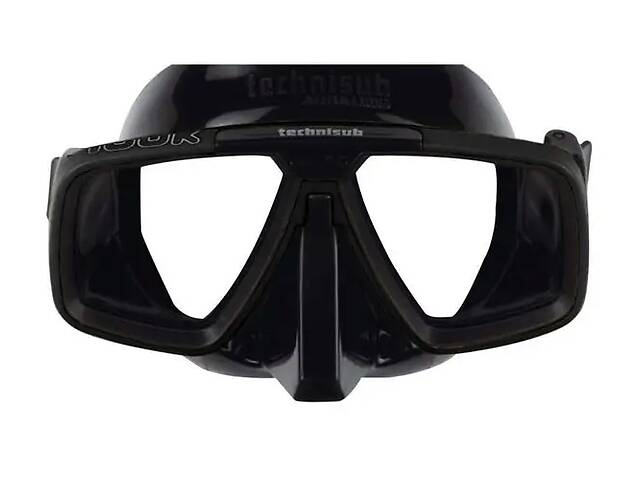 МАСКА для дайвинга и снорклинга AQUA LUNG LOOK (ЧЕРНЫЙ) Маска Technisub Look - Фото 2