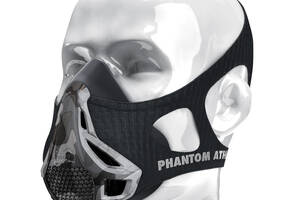 Маска для тренировки дыхания Phantom Training Mask Camo L Черный