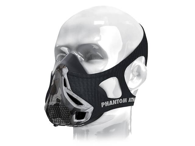Маска для тренировки дыхания Phantom Training Mask Camo L Черный