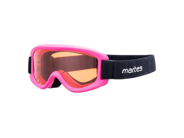 Маска горнолыжная детская Martes Slope JR S2 Orange Mirror Розовый MTS1273-PNK