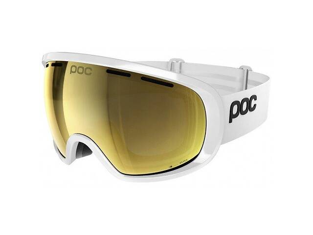 Маска гірськолижна Poc Fovea Clarity Hydrogen White/Spektris Gold (1033-PC 404038171ONE1)