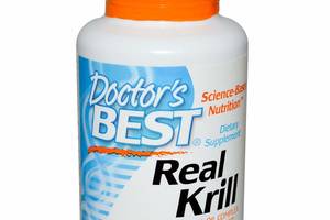 Масло криля Real Krill Doctor's Best 350 мг 60 капсул (214)