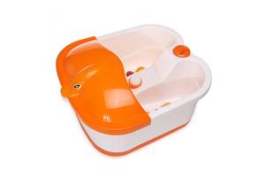 Массажер-ванночка для ног RIAS Footbath Massager RF-368A White-Orange (3_02725)