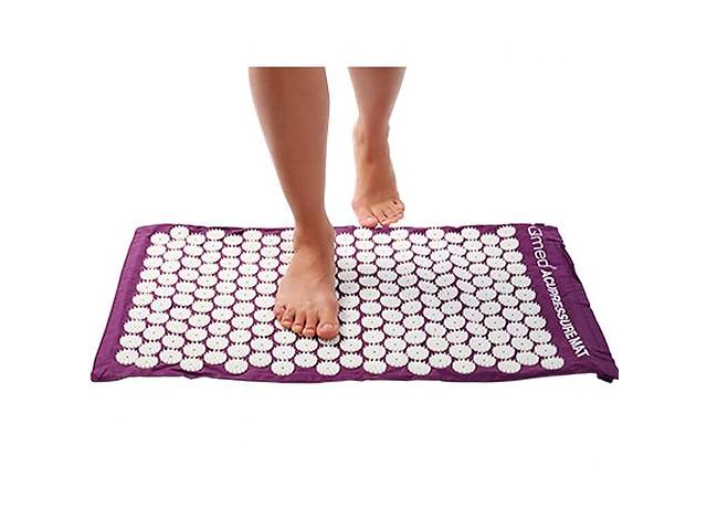 Массажный коврик Acupressure mat KM-22 Фиолетовый