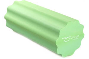 Массажный ролик профилированный Yoga Roller RO3-45 7SPORTS 45 см Зеленый (33585001)