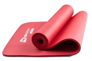 Мат для фитнеса и йоги Hop-Sport HS-N010GM 1 см Красный