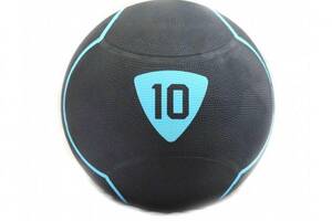 Медбол LivePro SOLID MEDICINE BALL черный 10кг LP8110-10