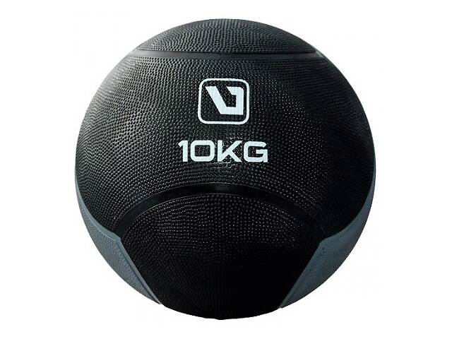 Медбол LiveUp Medicine Ball 10 кг Black (LS3006F-10)