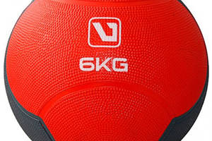 Медбол LiveUp Medicine Ball 6 кг Red (LS3006F-6)