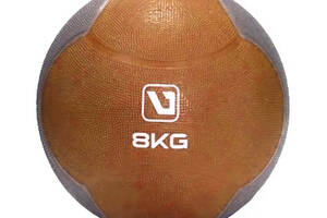 Медбол LiveUp Medicine Ball LS3006F-8 (8 кг Brown)