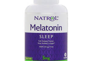 Мелатонин, Natrol, Melatonin, 3 мг, 240 таблеток (1310)