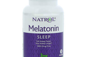 Мелатонин, Natrol, Melatonin, 3 мг, 60 таблеток (20888)