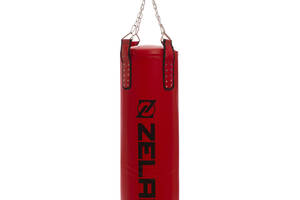 Мешок боксерский planeta-sport Цилиндр с цепью PU h-115см ZELART BO-1990 Красный