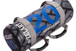 Мешок для кроссфита и фитнеса FI-0899 Zelart 20 кг Черно-синий 56363100