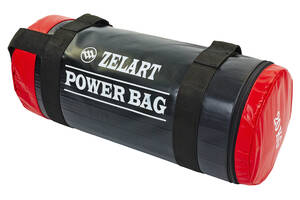 Мешок для кроссфита и фитнеса Zelart FI-5050A-20 Power Bag черный-красный