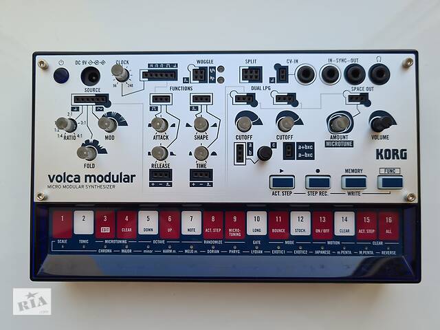 Модульний синтезатор KORG Volca Modular у ідеальному стані