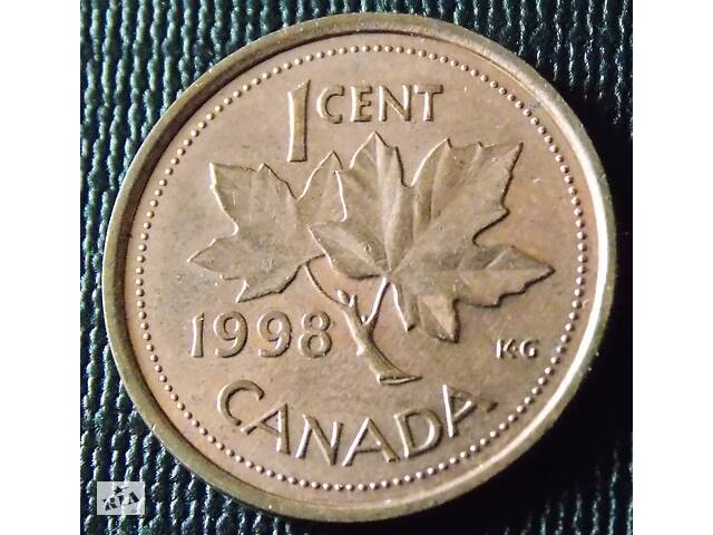 Монета Канади 1 цент