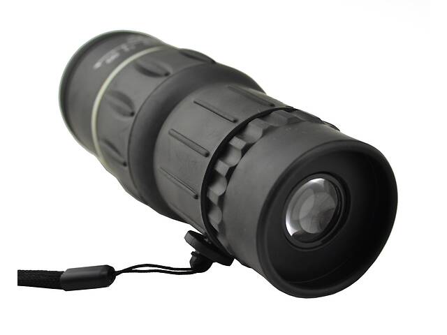 Монокуляр Bushnell 16x52 с двойной фокусировкой + чехол Черный (hub_np2_1298)