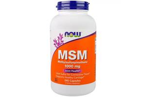 МСМ (Метилсульфонинметан), Now Foods, MSM, 1000 mg, 240 Capsules