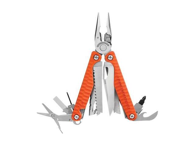 Мультитул LEATHERMAN Charge Plus Orange, синтет. чехол, карт. кор., метрич. биты (832782)