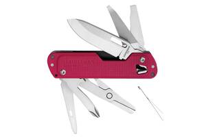 Мультитул Leatherman Free T4 Crimson (1080-832871)