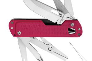 Мультитул Leatherman Free T4 Crimson (1080-832871)