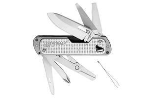 Мультитул Leatherman Free T4 Stainless Steel (1080-832686)