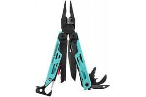 Мультитул LEATHERMAN SIGNAL AQUA, синтетичний чохол, картонна коробка (832733)