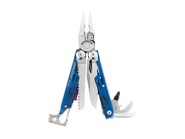 Мультитул Leatherman SIGNAL COBALT, синтетический чехол, картонна коробка (832741)