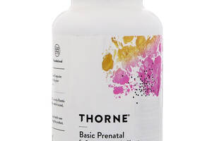 Мультивитамины для беременных и кормящих женщин Thorne Research Basic Prenatal 90 капсул (THR01504)