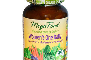 Мультивитамины для женщин Women’s One Daily MegaFood 30 таблеток