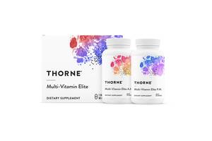 Мультивитамины элит Thorne Research Multi-Vitamin Elite A.M. & P.M. 2 баночки по 90 капсул (THR00653)