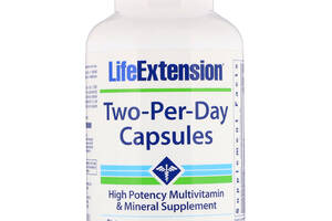 Мультивитамины Life Extension Two-Per-Day 60 капсул (LEX23176)