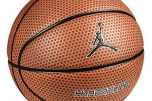 Мяч баскетбольный Nike Jordan Hyper Elite 8P Size 7 Amber (J.KI.00.858.07)
