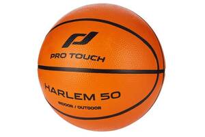 Мяч баскетбольный PRO TOUCH Harlem 50 черно-оранжевый 7 80975474-7