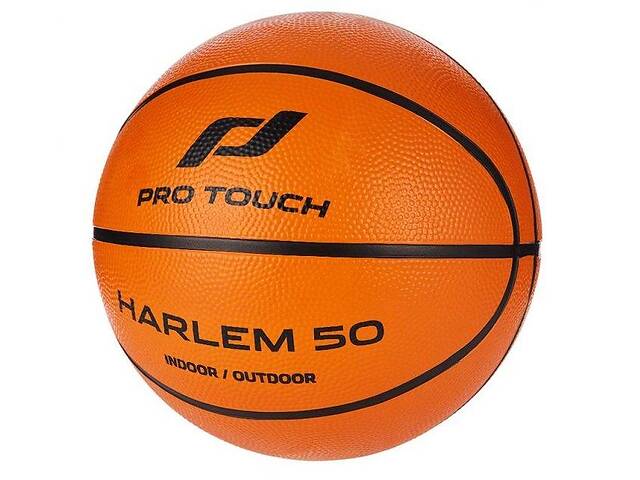 Мяч баскетбольный PRO TOUCH Harlem 50 черно-оранжевый 7 80975474-7