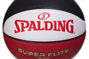 Мяч баскетбольный SPALDING 76929Y №7 Белый-красный