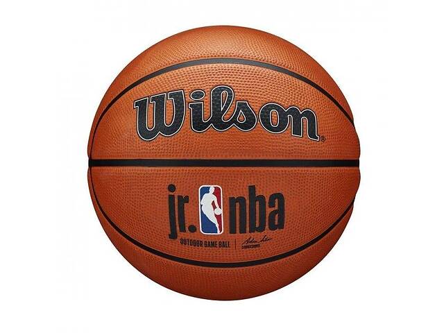 Мяч баскетбольный Wilson Jr NBA Authentic Series Outdoor BSKT 5 Коричневый (WTB9600XB05)