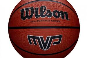 Мяч баскетбольный Wilson MVP 295 BBALL BROWN 7 SS19 (WTB1419XB07)