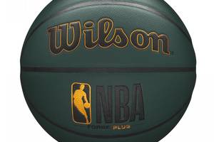 Мяч баскетбольный Wilson NBA FORGE PLUS BSKT FOREST GREEN