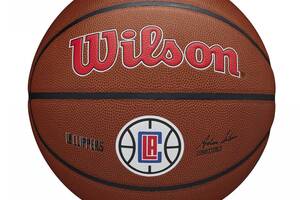 Мяч баскетбольный Wilson NBA TEAM ALLIANCE BSKT LA CLIPPERS 295 SZ7