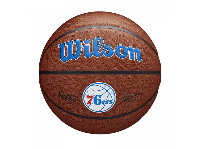 Мяч баскетбольный Wilson NBA TEAM ALLIANCE BSKT PHI 76ERS 295 SZ7