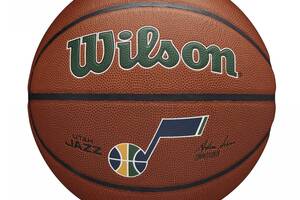 Мяч баскетбольный Wilson NBA TEAM ALLIANCE BSKT UTA JAZZ 295 SZ7
