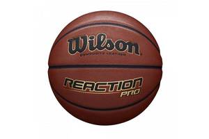 Мяч баскетбольный Wilson Reaction Pro 28 6 Коричневый (WTB10138XB06)