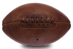 Мяч для американского футбола кожаный planeta-sport VINTAGE F-0263 Mini American Football